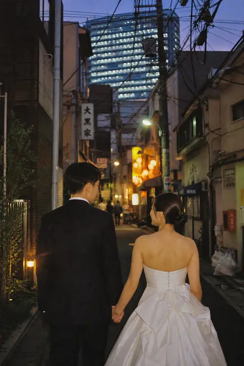 도쿄 골목 자판기